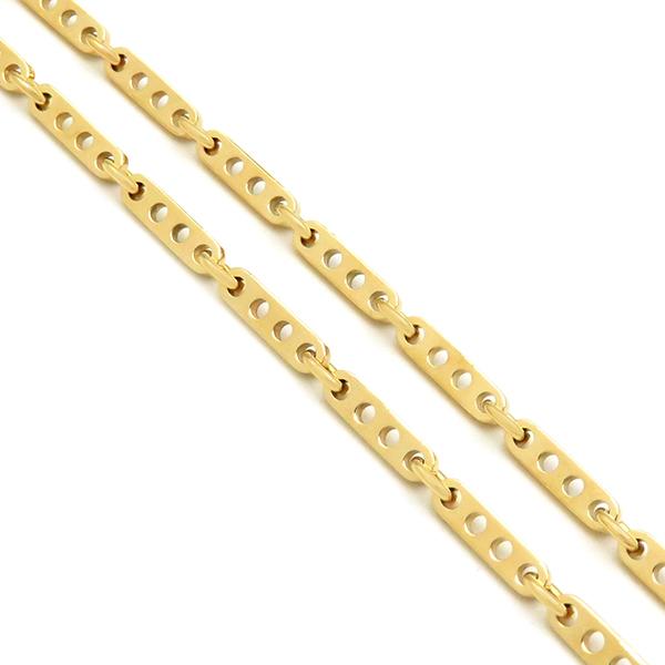Cartier カルティエ ネックレス メカノ K18YG ゴールド プレート 18金  