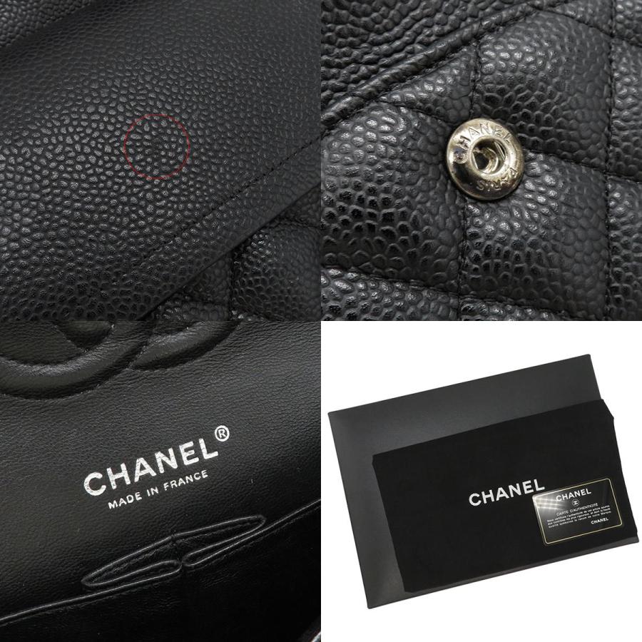 マトラッセ シャネル ショルダーバッグ 25 フラップバッグ ブラック