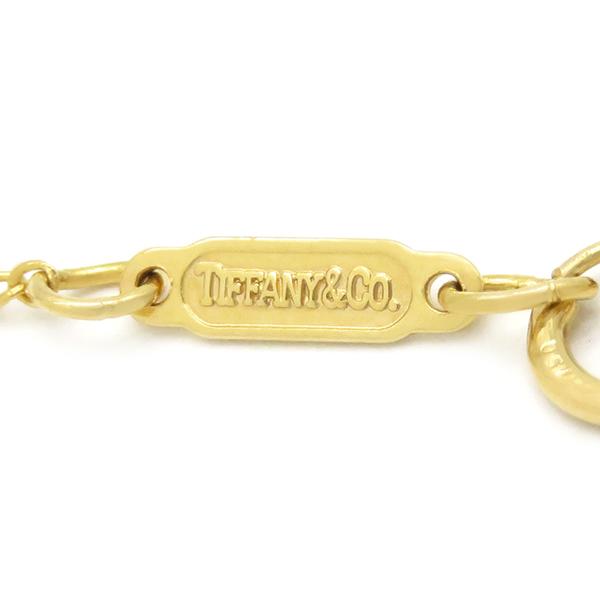 TIFFANY&Co.（ティファニー） ネックレス リボン クロス ボウ K18YG