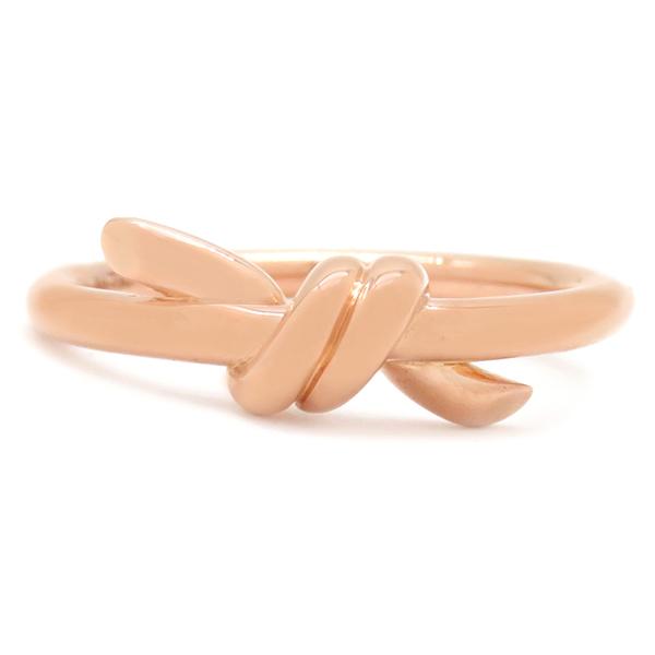 TIFFANY&Co.（ティファニー） リング 指輪 ノット K18PG ゴールド 