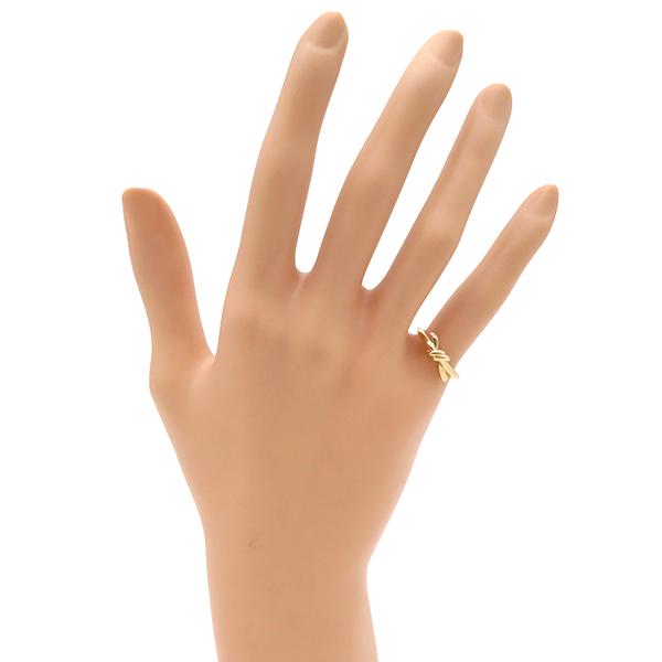 TIFFANY&Co.（ティファニー） リング 指輪 ノット K18PG ゴールド 
