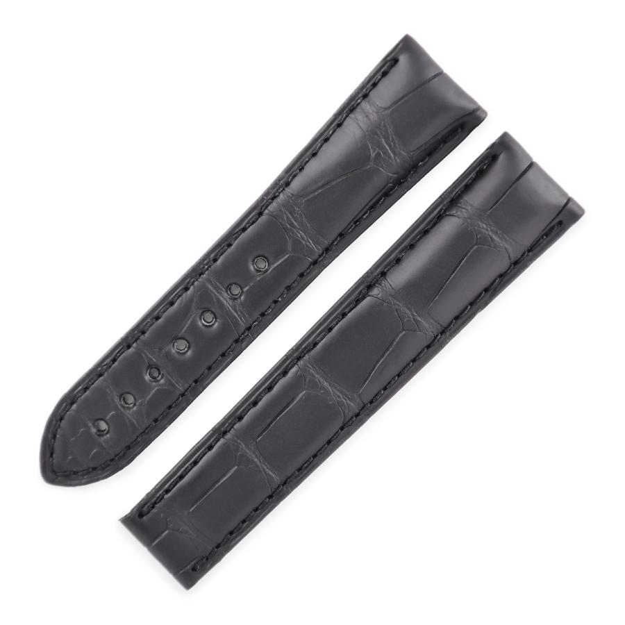 純正品】オメガ OMEGA ブラックアリゲーター 21mm 98000303