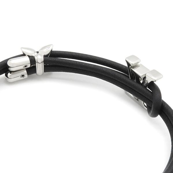 LOUIS VUITTON ルイヴィトン ブレスレット LV ブルーム レザー LOUIS VUITTON ルイヴィトン ブレスレット LV ブルーム レザー