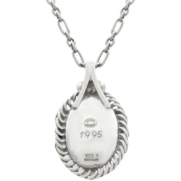 美品◎ ジョージジェンセン 1995 ヘリテージ ネックレス イヤーペンダント ジョージジェンセン ネックレス ヘリテージコレクション 1995 イヤー