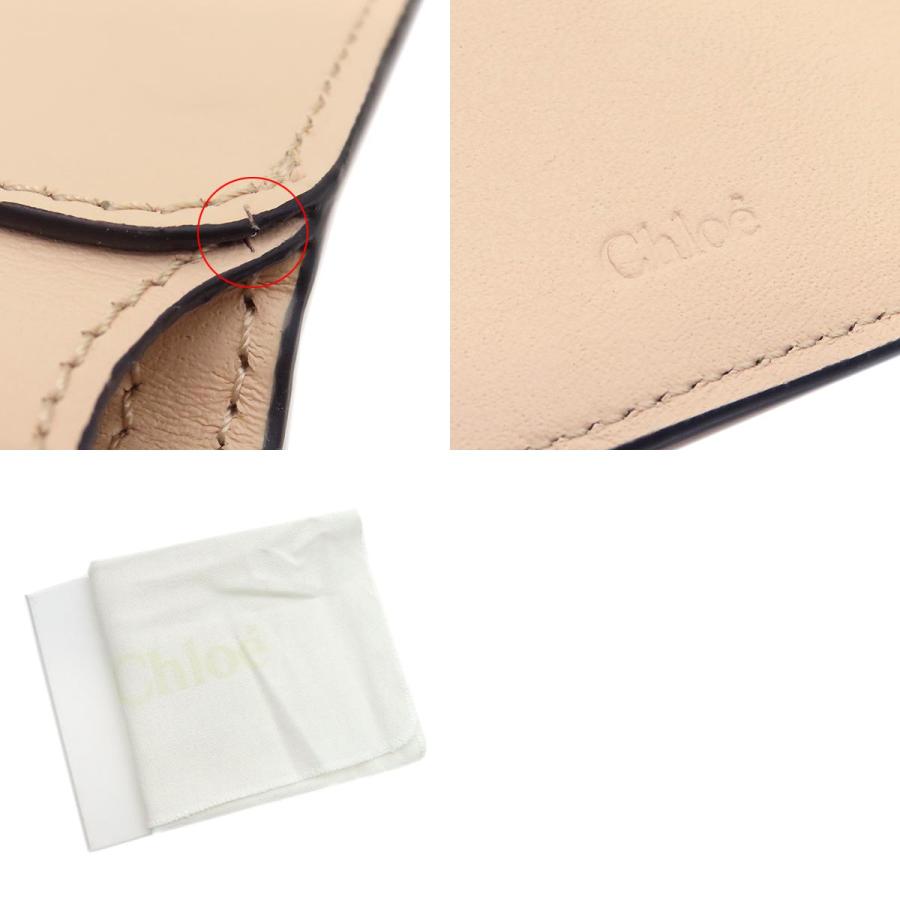 Chloe（クロエ） 三つ折り財布 アルファベット コンパクトウォレット