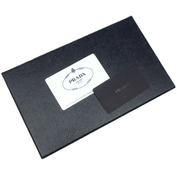 SAFFIANO（PRADA） プラダ ポーチ ロゴ スマホポーチ ブラック