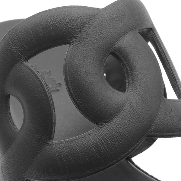 HERMES エルメス サンダル エスパドリーユ イテア30 ブラック