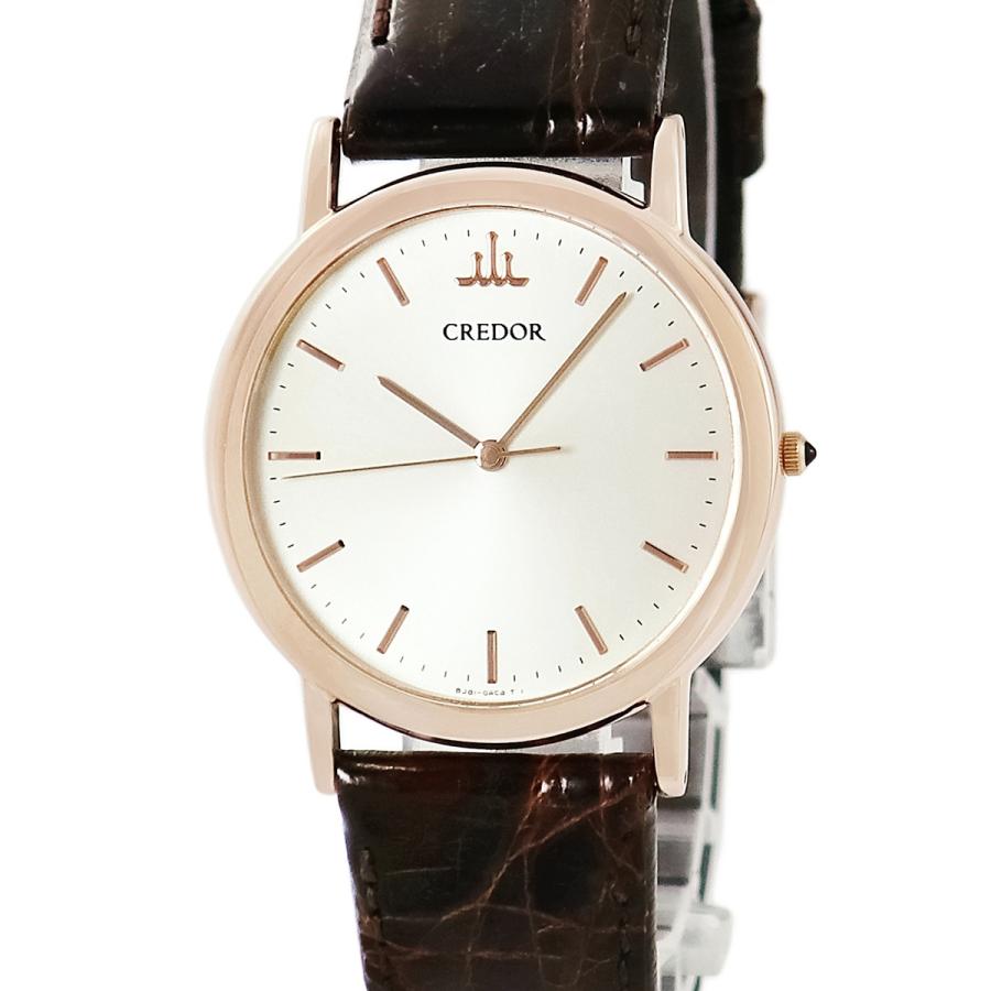 CREDOR 【3年保証】 クレドール シグノ GBAR010 8J81-0AC0 K18PG