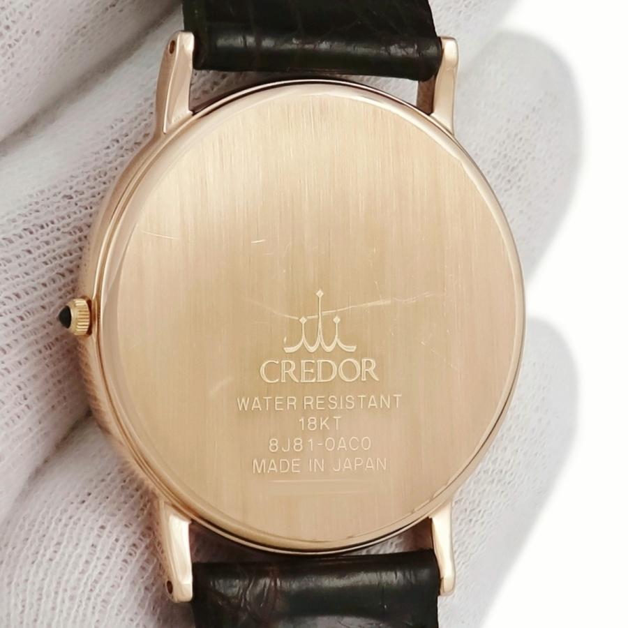 SEIKO クレドール8J81-0AH0/GBAR016 シグノ K18 SEIKO クレドール8J81-0AH0/GBAR016 シグノ K18