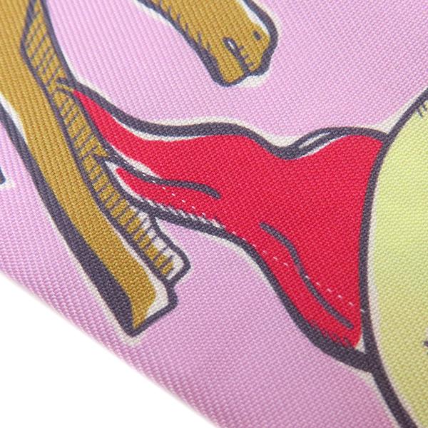 HERMES エルメス スカーフ ツイリー シルク ピンク 【MILLE ET HERMES エルメス スカーフ ツイリー シルク ピンク 【MILLE ET