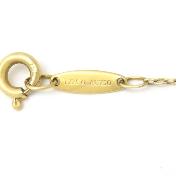4/7まで限定！ティファニー バイザヤード ブレスレットAu750 TIFFANY&Co.（ティファニー） バイザヤード グリーンジェイド 枠 直径
