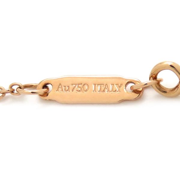 小*サ様 美品✨️　ティファニー　Tスマイル ネックレス　750 ゴールド　ミニ TIFFANY&Co.（ティファニー） ネックレス Tスマイル ミニ ダイヤ