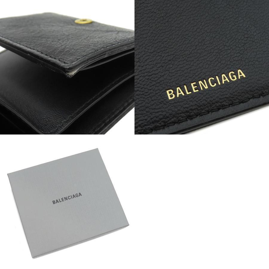 BALENCIAGA（バレンシアガ） 三つ折り財布 モナコ BBロゴ ミニ財布