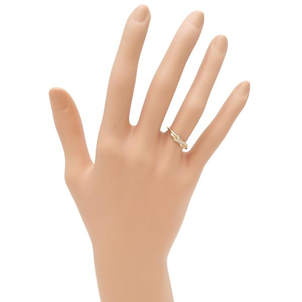 CHAUMET ショーメ リング 指輪 ジュ ドゥ リアン ダイヤ K18PG  