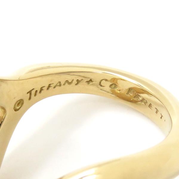 TIFFANY&Co. ティファニー リング 指輪 オープンハート K18YG ゴールド  