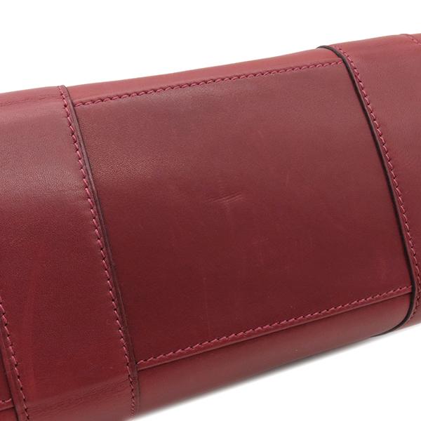 HERMES（エルメス） トートバッグ フールトゥMM レザー レッド 赤茶