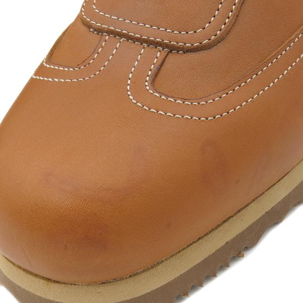 HERMES エルメス スニーカー クイック QUICK レザー ブラウン #40 H