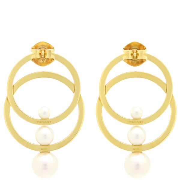 TASAKI ピアス コズミック パール K18YG ゴールド あこや真珠