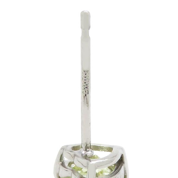 美品 ポンテヴェキオ ハート ダイヤ ピアス K18WG ポンテヴェキオ ピアス ハートシェイプ ダイヤ K18WG シルバー