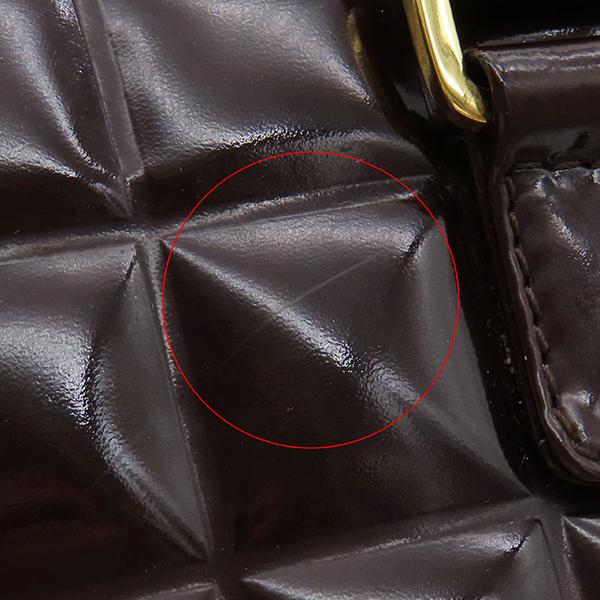CHANEL（シャネル） ボストンバッグ チョコバー パテントレザー