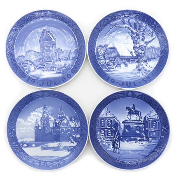 ロイヤルコペンハーゲン 食器 イヤープレート 1950年代 9枚セット