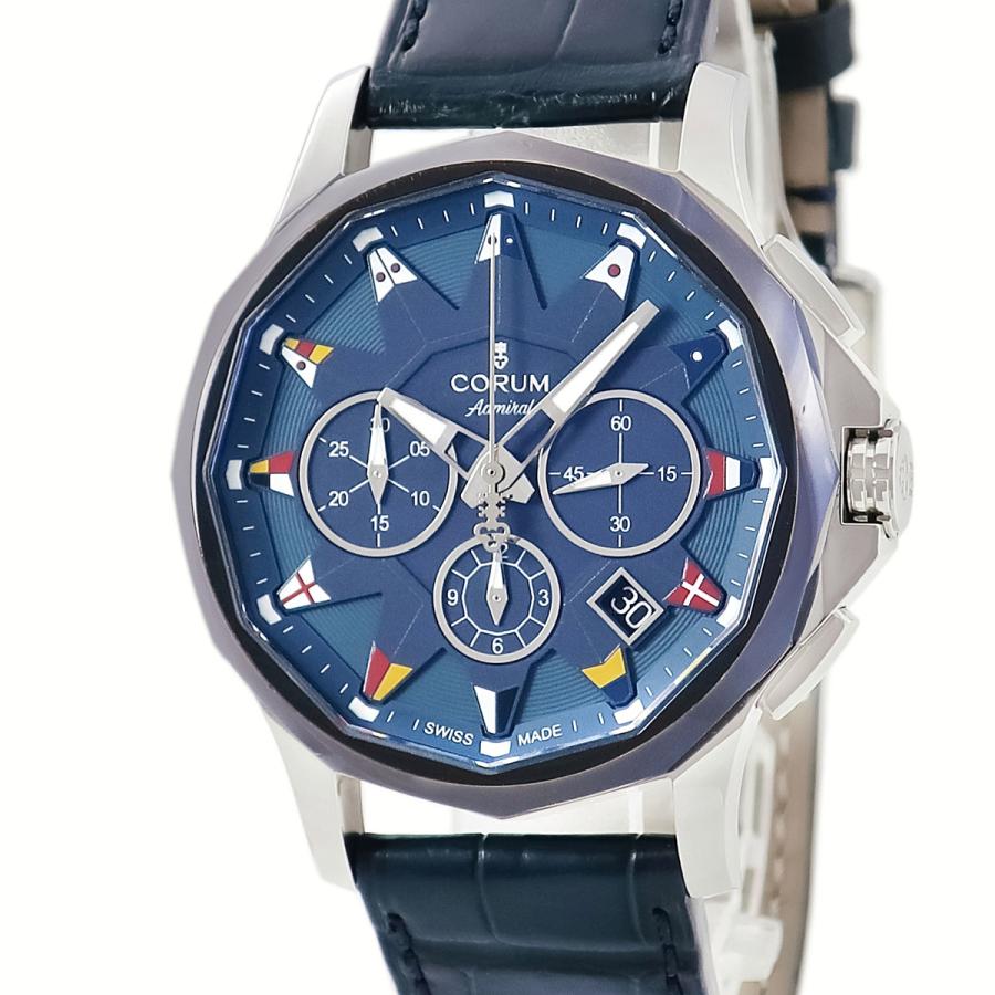 CORUM（コルム） 【3年保証】 アドミラル レジェンド 42 クロノ 