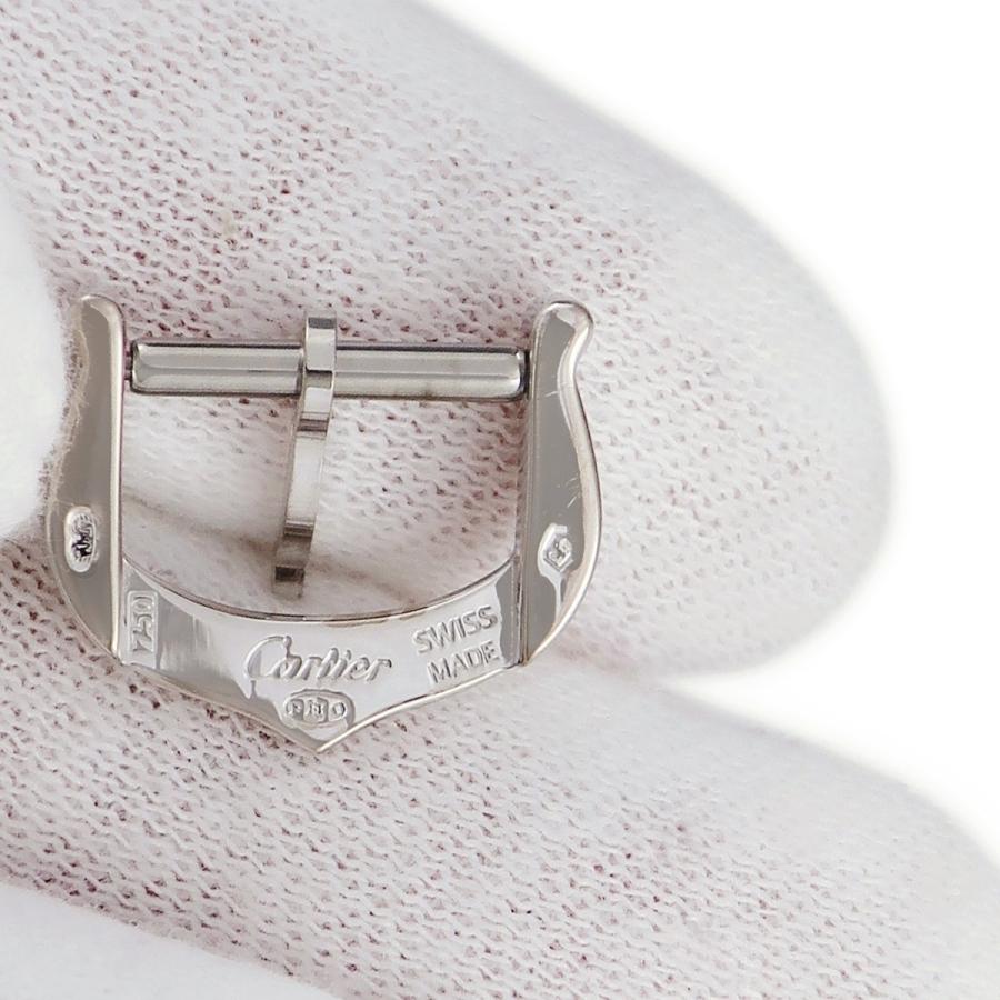 カルティエ 純正 尾錠 12mm GP バックル Cartier Cartier（カルティエ） 純正 尾錠 12mm幅対応 K18WG 無垢 750 ピン