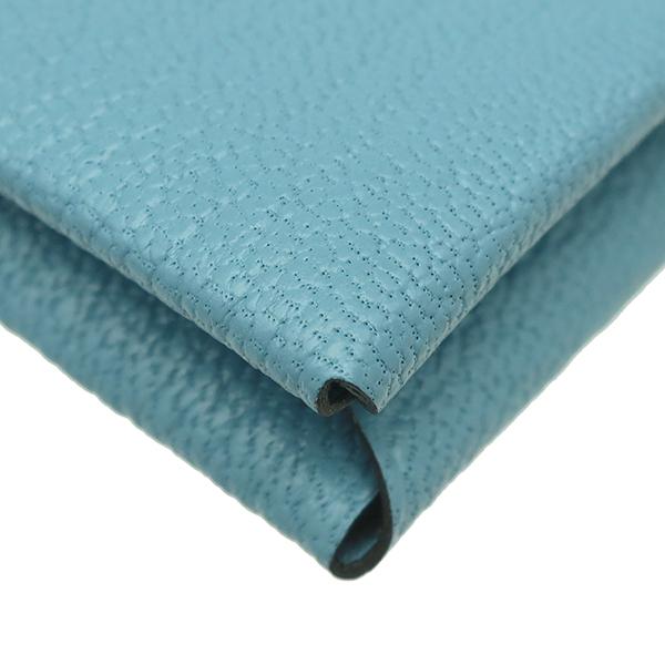 HERMES（エルメス） カードケース カルヴィ シェーブル ブルー 新品 未