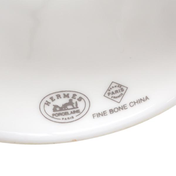 HERMES（エルメス） 食器 ナプキンリング 陶器 ホワイト ポーセリン