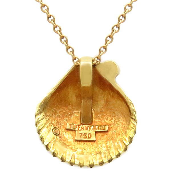 ティファニー ネックレス シェルモチーフ ルビー TIFFANY&Co. ティファニー ネックレス シェルモチーフ ルビー