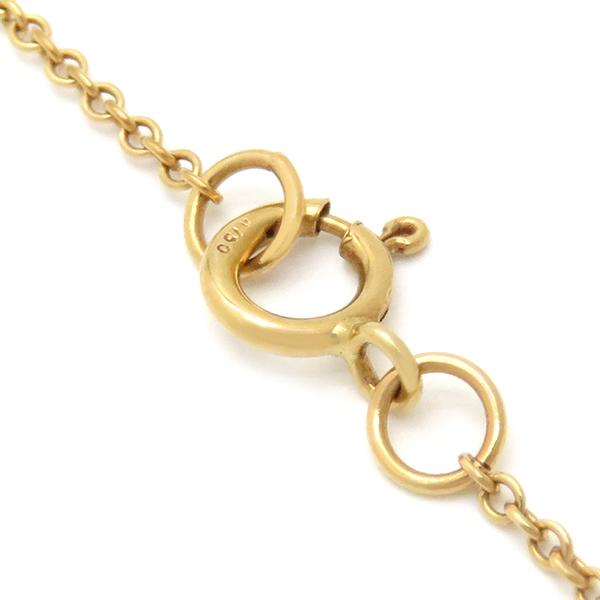 TIFFANY&Co.（ティファニー） ネックレス シェルモチーフ ルビー K18YG