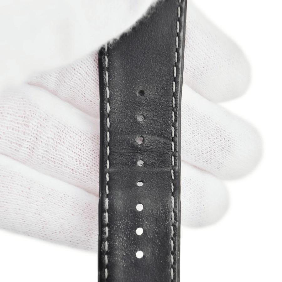 SANTOS DE CARTIER カルティエ サントス ドゥ LM用 クロコバンド