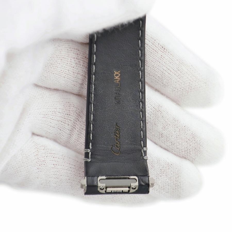 SANTOS DE CARTIER カルティエ サントス ドゥ LM用 クロコバンド