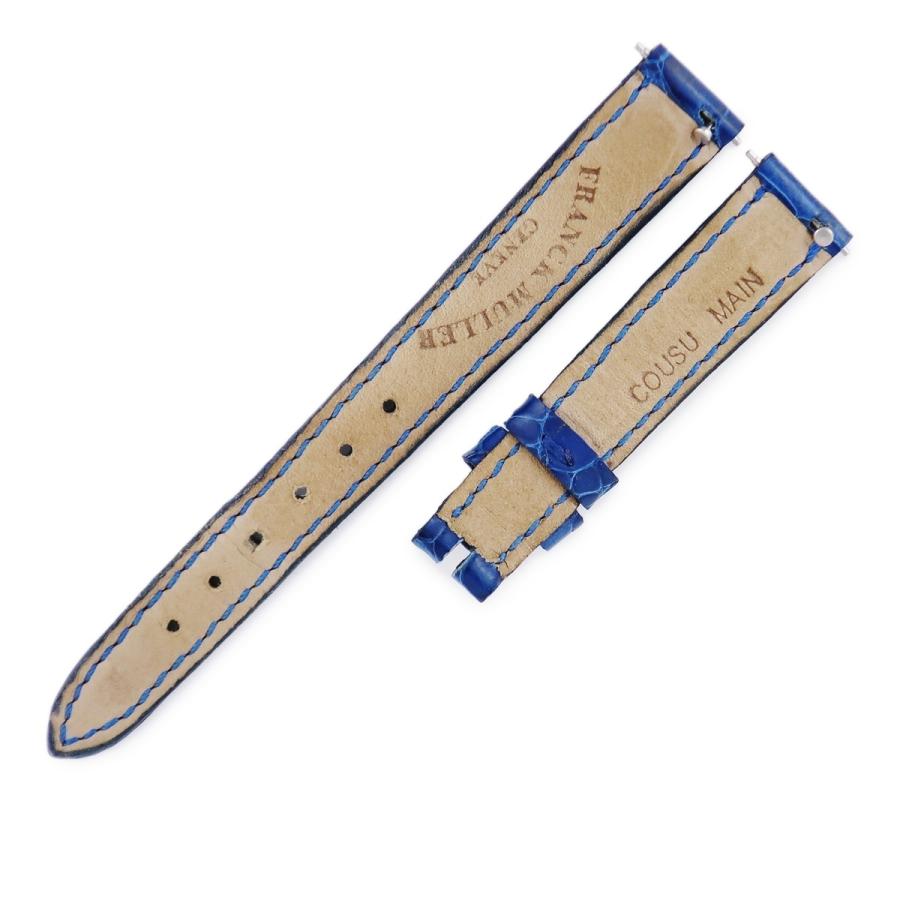 【美品】フランクミュラー 11mm 腕時計 ベルト 純正 正規 クロコ 2500 FRANCK MULLER（フランクミュラー） トノウカーベックス 2250 2251