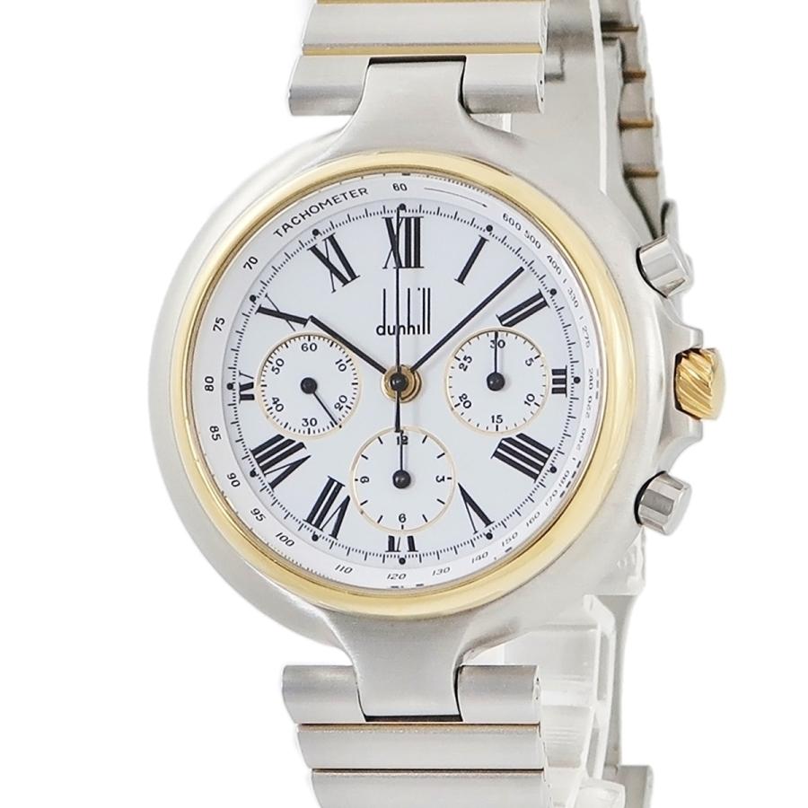 3年保証】 ダンヒル ミレニアム クロノグラフ LC28 レマニア ホワイト