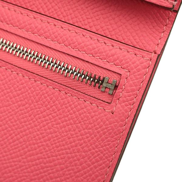 エルメス 3つ折り財布美品  ヴォーエプソン HERMES（エルメス） 三つ折り財布 ベアン コンビネ ヴォーエプソン