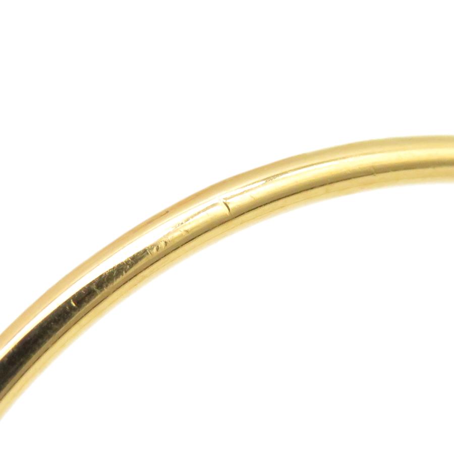 スタージュエリー ピアス ラウンド フープピアス K18YG ゴールド