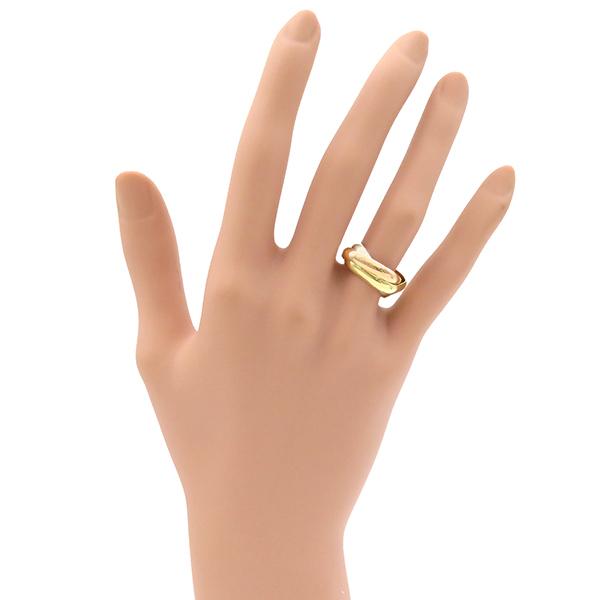 TRINITY（Cartier） カルティエ リング 指輪 トリニティ クッション