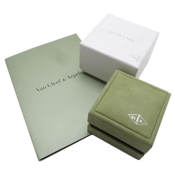 VCA ヴァンクリーフ&アーペル ペルレ リング YG スモール 47 ペルレ ゴールドパール リング、スモールモデル 18K イエローゴールド