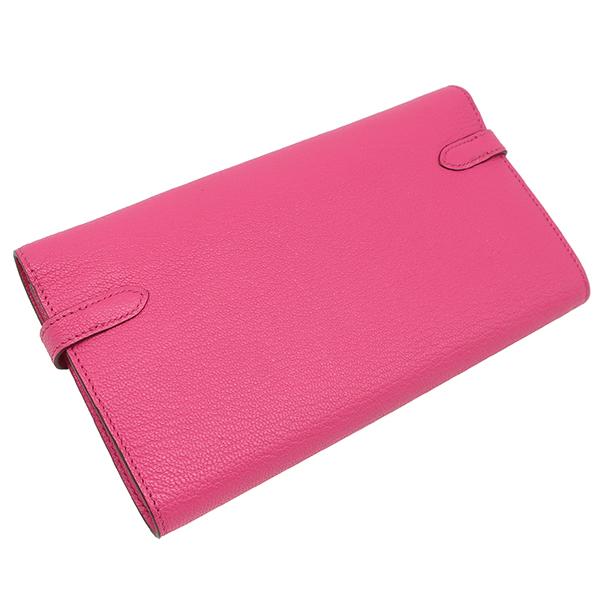 HERMES（エルメス） 長財布 ケリーウォレット ロング シェーブル 