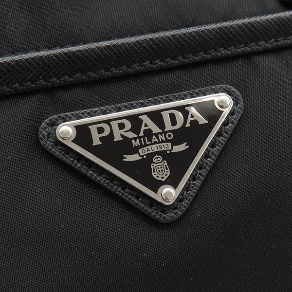 PRADA（プラダ） 2WAYバッグ Re-Nylon xサフィアーノレザー ブリーフ