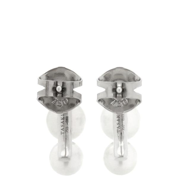 TASAKI ピアス デインジャー ネオ ダイヤモンド パヴェ K18WG シルバー