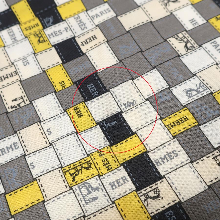 HERMES エルメス 半袖Tシャツ マイクロTシャツ コットン マルチ