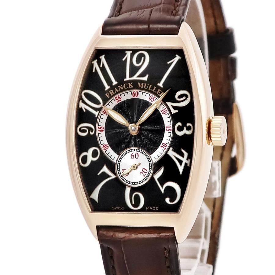 【美品】フランクミュラー【FRANCK MULLER】 トノウ カーベックス ジャパンリミテッド オートマティック ブラック メンズウォッチ SSブレス スモールセコンド 自動巻き 男性用腕時計 日本限定 2851S6J OAC TONNEAU CURVEX JAPAN LIMITED WATCH【Aランク】【中古】 FRANCK MULLER（フランクミュラー） 【3年保証】 トノウカーベックス