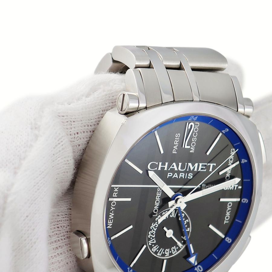 CHAUMET 【3年保証】 ショーメ ダンディ GMT W11692-32A ブラック  