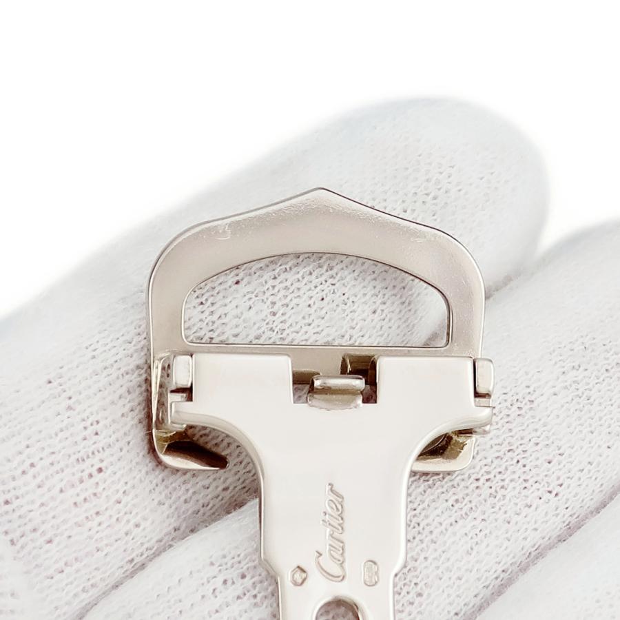 Cartier（カルティエ） 純正 18mm幅対応 Dバックル K18WG ホワイト
