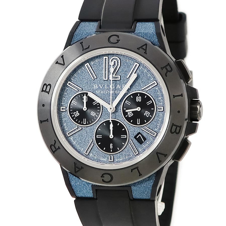 ディアゴノ 【3年保証】 ブルガリ マグネシウム クロノグラフ  