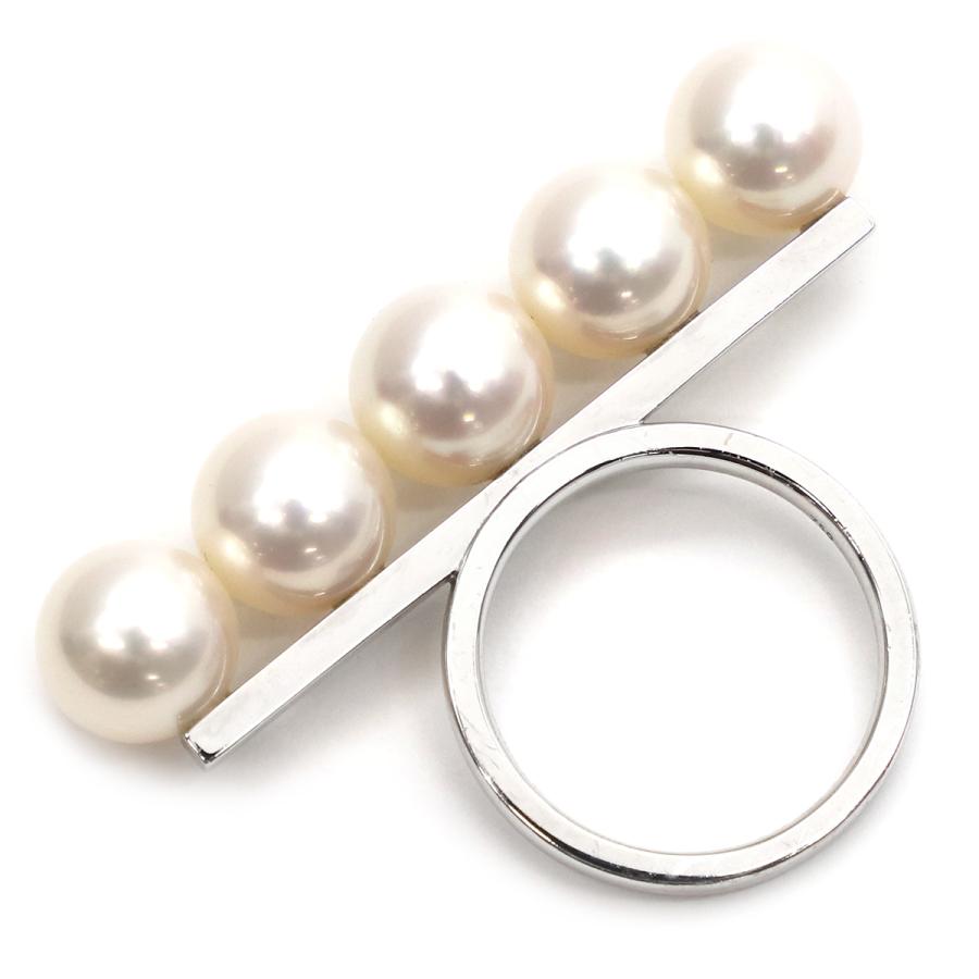 TASAKI リング 指輪 バランス シグネチャー K18WG ゴールド