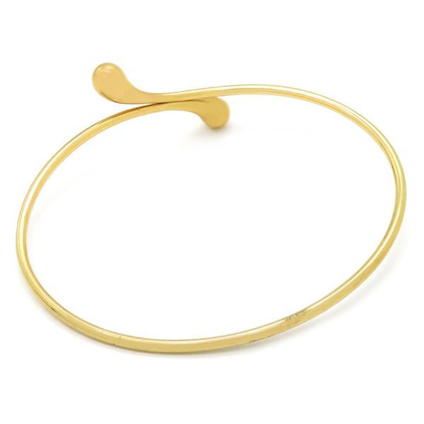 TIFFANY&Co.（ティファニー） バングル ティアドロップ K18YG ゴールド