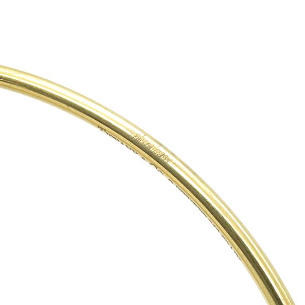TIFFANY&Co.（ティファニー） バングル ティアドロップ K18YG ゴールド